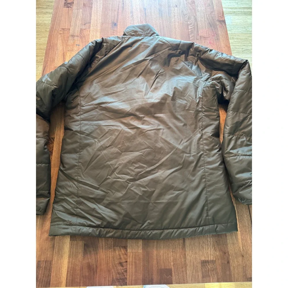 Adidas Terrex Helionic Hooded Insulation Jacket Olive Green Puffer 2XL HF0000